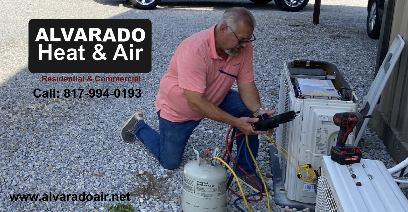 Alvarado Heat & Air / alvaradoair.net / alvaradoair.com / 817-994-0193