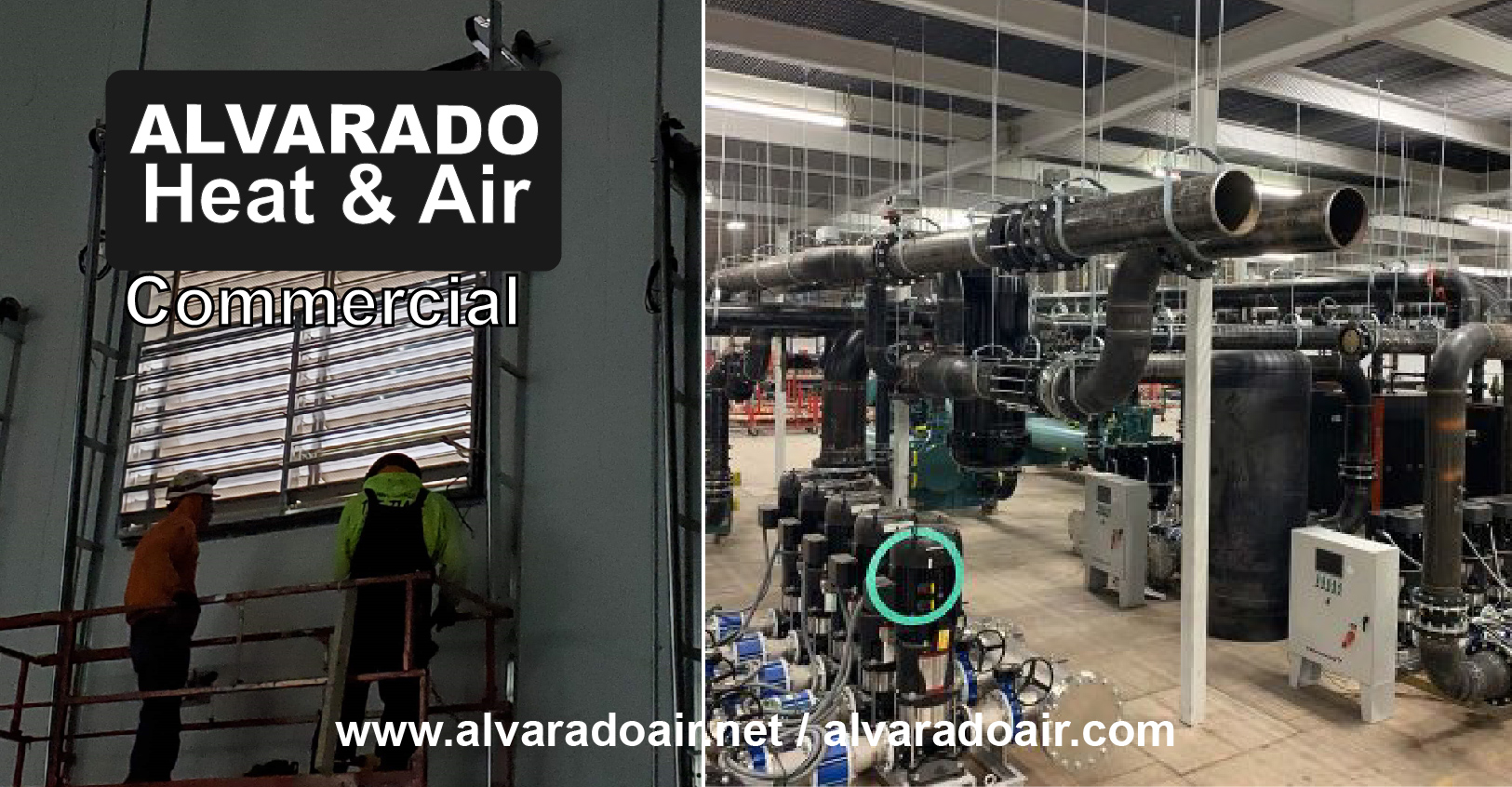 Alvarado Heat & Air / alvaradoair.net / alvaradoair.com / 817-994-0193